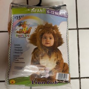 Infant lion cub costume 6-12 months